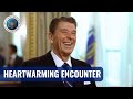 President Reagan's Unexpected Guest