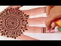 very easy backhand mehndi design simple stylish mehndi design mehandi ka design henna designs