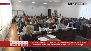 Кандидати на виліт: волинські “Слуги народу” потрапили до списку на  виключення