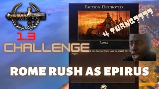 Rome 2 - DEI (1.3): How to rush Rome as Epirus.