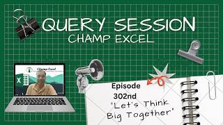 302nd Excel Query Session