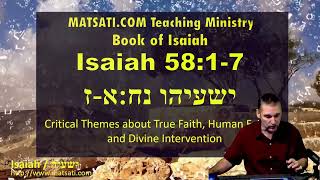 Dr Duane D Miller - The Structure of Isaiah 58 - True Faith, Failure, and Redemption - Isaiah 58:1-7