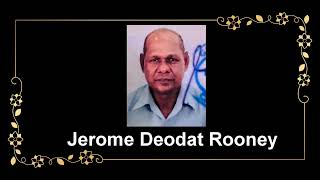 Death Announcement - Jerome Deodat Rooney
