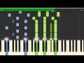 piano tutorial 50% speed comptine d un autre été large version