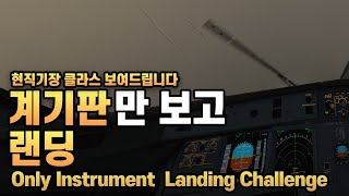 FLIGHTSIMULATORㅣREAL PILOTㅣLANDING WITHOUT LOOKING OUTSIDEㅣMANUAL LANDINGㅣVATSIM