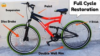 Full Cycle Restoration And Modification Video. How To Modified Cycle.