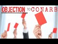 [L189] OBJECTIONS TO CONARB | CCMA | SOUTH AFRICA