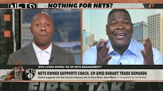 The First Take crew gets HEATED discussing KD's trade demands 👀