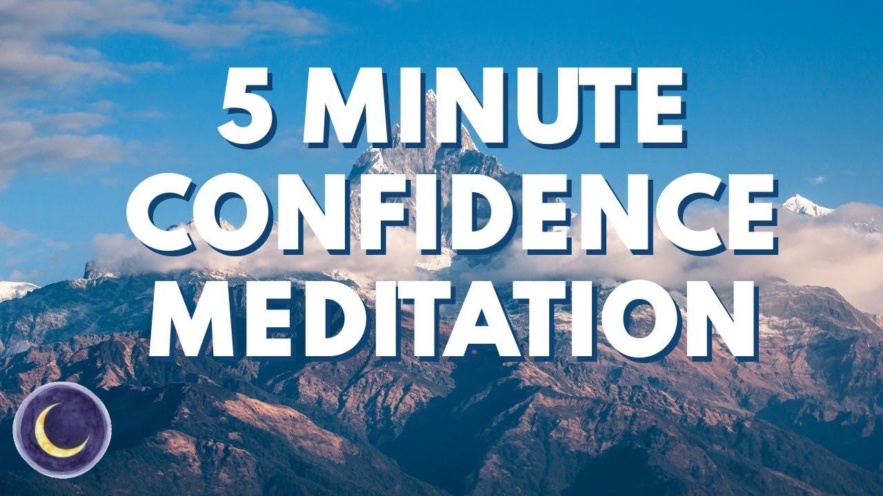 5 Minute Morning Meditation For Confidence | Powerful Guided Meditation ...