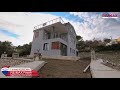 karaburun İskele de ada ve deniz manzaralı satılık tripleks villa