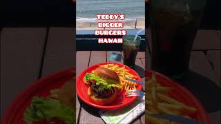 湘南七里ヶ浜  TEDDY'S BIGGER BURGERS HAWAII 七里ヶ浜店でハンバーガーと絶景を堪能する