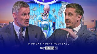 Will Man City's success be tainted if GUILTY? 💰 | Carra & Nev on Man City FFP charges  | MNF