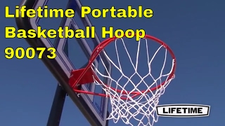 Lifetime Basketballs 90073 Portable Basketball Hoop 44\