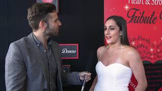 Host Benjamin Schnau - Interviewing Jordyn Wieber at American Heart Association