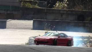 11月3日 中山サーキット みっちょ 180SX ドリフト