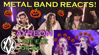 Ayreon - The Eye of Ra (Live) REACTION | Metal Band Reacts! *REUPLOADED*