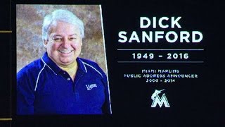 COL@MIA: Marlins discuss the late Dick Sanford