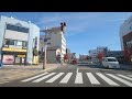 絶景ドライブ　青森市を走る2　superb view　drive in japan. aomori city.