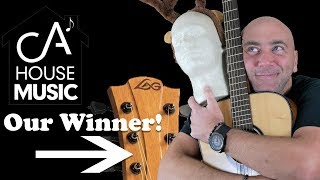 LAG T80D Acoustic Guitar Giveaway Winner!