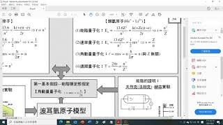 高中物理學習地圖(34):波耳氫原子模型