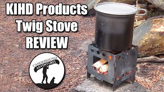 KIHD Products Twig Stove Review... Light Weight, Compact, Easy to use.