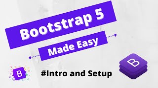 Bootstrap 5 Setup & (HTML, CSS)