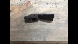 2019 08 05 깍기망치 hammer handle woodcraft