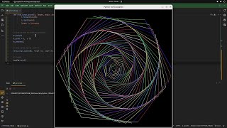 How to create spiral patterns? hypnotic spiral #patterns with python turtle