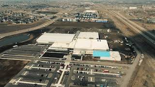 Exterior Drone Footage of Fargo Parks Sports Center