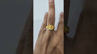 Gold Gents Hanuman ring gm 6 size 23 new fine jewelry Jewellery Design latest Collection wedding