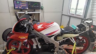 เทสเครื่องปรับจูนวัดแรงม้า  #nsr150rr  ลูกค้าร้อยเอ็ด