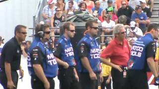 Antron Brown/Matco Tools Team wearing the BoomGuard-Englishtown 2010