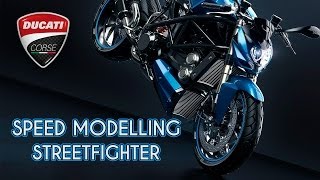 3D Timelapse: Ducati StreetFighter - Autodesk Maya