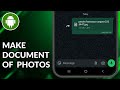 How To Make Document Of Photos In Android
