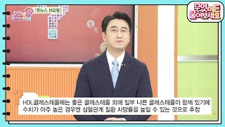 [핫뉴스 브리핑] 수치 높으면 사망률 96% 증가?! 좋은 콜레스테롤의 배신😱 [무엇이든 물어보세요] | KBS 240524 방송