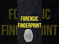 World's first case solved using Fingerprint |#crime |#forensic |#shorts