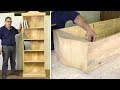 Librero / Biblioteca de Madera Fácil de Hacer Paso A Paso - Tutorial de Carpintería