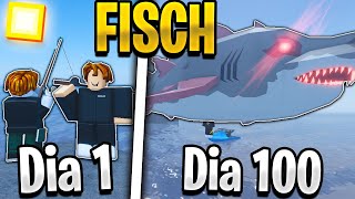 PASSEI 100 DIAS no FISCH em DUO com @ExploradorPreguicoso no ROBLOX!