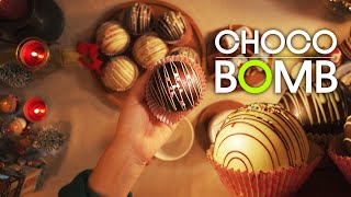 [Eng] SNS에서 핫한 초콜릿밤으로 따뜻한  추억만드세요!  홈파티 디저트 만들기 Easy HOT CHOCOLATE BOMB Tutorial !