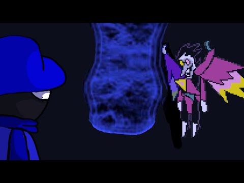 Deltarune Chapter 2 Snowgrave Route Clipped Neo Spamton - YouTube