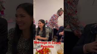 Marriage of Khmer lady and her Czech husband 💝 ហូបការនៅប្រទេសឆេកូ កូនក្រមុំខ្មែរ កូនកំឡោះបរទេស ❤️