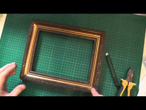 How to Restore and Reuse Old Picture Frames How to Restore and Reuse Old Picture Frames
