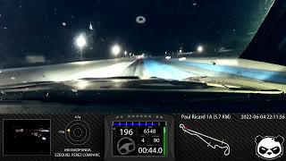 On board - Franco Girolami - Paul Ricard GT World Challenge night 2022