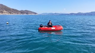 통영 척포 보트 카고 낚시.Tongyeong Cheokpo Boat Cargo Fishing.