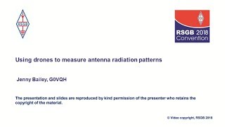 RSGB Convention 2018 lecture - Using drones to measure antennas patterns