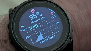 Garmin smartwatch pulse ox sampling frequency explained - at least partially