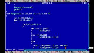 C Program For 0-1 Knapsack Problem (Dynamic Programming)