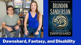 How does Dawnshard by Brandon Sanderson handle disability?