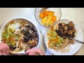 蒸五花肉真香，脆柿強烈推薦。 午餐 家常菜 五花肉 cooking food delicious