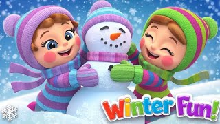 Winter Fun! ❄️ A Joyful Kids' Song About Snowy Adventures | Sumo Rhymes